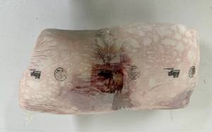 lot 57 image: L. 22.25lbs Bone-in Pork Shoulder Butts-IBP Supreme Trim All Natural