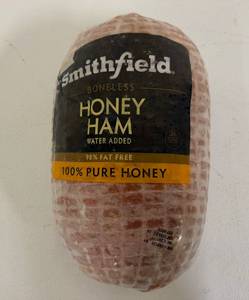 lot 60 image: F. 9.65lbs Smithfield Honey Ham