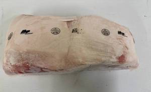 lot 64 image: L. 19.45lbs Bone-in Pork Shoulder Butts-IBP Supreme Trim All Natural