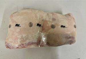 lot 65 image: L. 20.15lbs Bone-in Pork Shoulder Butts-IBP Supreme Trim All Natural