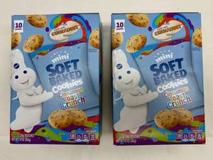 lot 79 image: MM. 2x 10ct Pkgs Soft Baked Cookies-Cinnamon Toast Crunch