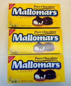 lot 106 image: MM. 3x 18ct Nabisco Mallomars Cookies