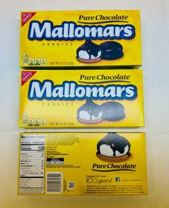 lot 107 image: MM. 3x 18ct Nabisco Mallomars Cookies