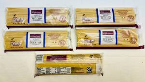 lot 110 image: MM. 5x 1lb Premium Bronze Cut Pasta-Bucatini