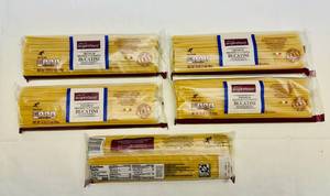 lot 113 image: MM. 5x 1lb Premium Bronze Cut Pasta-Bucatini
