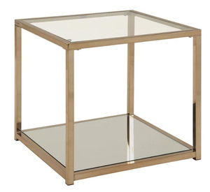 lot 76 image: LOT OF 2 Coaster 705237 Furniture Calantha End Table
