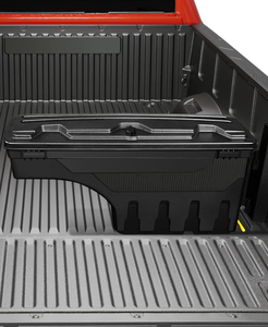 lot 120 image: T TGBROS Truck Bed Storage Box Custom Fit for Toyota Tundra 2022-2023 Rear Swing Case Box Lockable Toolbox Passenger Side