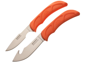 lot 384 image: 2PCS Outdoor Edge Wild-Pair SkinnerCaper Hunting Knife Combo