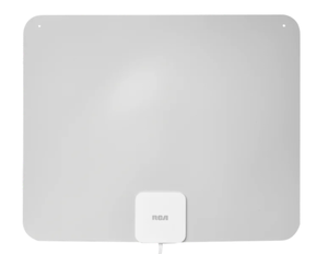lot 387 image: RCA Amplified Indoor Ultra-Thin HDTV Antenna with 65-mile Range