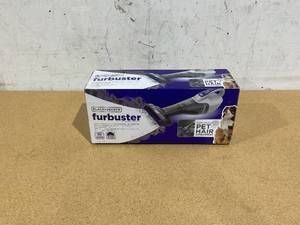 lot 367 image: BLACKDECKER Furbuster Cordless Hand Vacuum - Motorized Upholstery Brush for Pet Hair