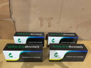 lot 114 image: LOT OF 4 Green Rhino Premium Toner Cartridge
