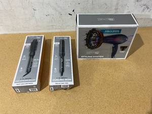 lot 230 image: LOT OF 3 Conair Infiniti Pro Hair Tools