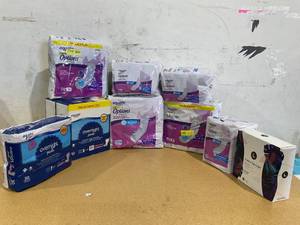 lot 397 image: LOT OF 9 Womens Pads
