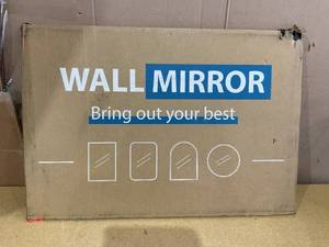 lot 150 image: Black Arched Mirror