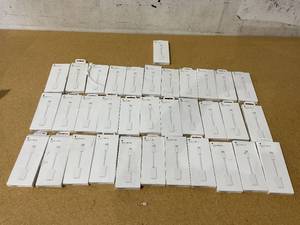 lot 45 image: LOT OF 34 Apple USB-C to Lightning Adapter