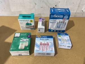 lot 237 image: LOT OF Baby Bottles