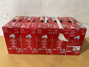 lot 240 image: LOT OF 5 PIXMA TS3722 Wireless All-in-One Home Printer with Scanner and Copier
