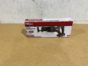 lot 427 image: Hyper Tough 20V Brushless Reciprocating Saw, with 2.0Ah Battery Pack and Standard Charger, 43010.1