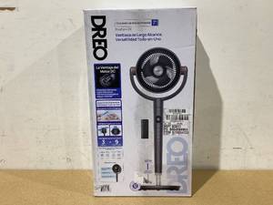 lot 649 image: Dreo Quiet Osciallating Pedestal Fan, 9 Speeds, 3 Modes, 120°120° Oscillating Quiet Fan for Bedroom
