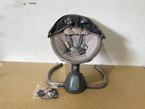lot 659 image: Monbebe 5-Mode Baby Swing with Bluetooth