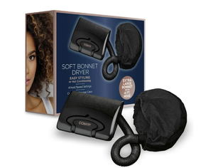 lot 405 image: Conair Black Soft Bonnet Hair Dryer
