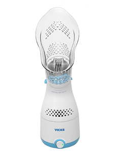 lot 421 image: Vicks Sinus Non Medicated Steam Inhaler, for Allergies, Cough and Colds, White, VIH200