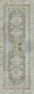 lot 174 image: Better Homes & Gardens Geo Medallion Runner Washable Non-Skid Area Rug