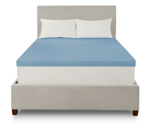 lot 178 image: King Size Mainstays 3 Memory Foam Mattress Topper