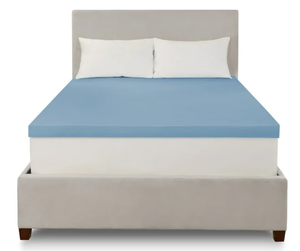 lot 188 image: Full Size Mainstays 3 Memory Foam Mattress Topper