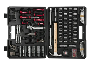 lot 263 image: 214PCS Hyper Tough Home Repair Tool Set