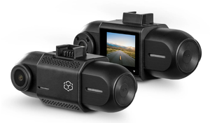 lot 450 image: YADA 1080P Dual Camera Dashcam, 120 Degree Wide Angle Lens, 1.5 LCD Screen