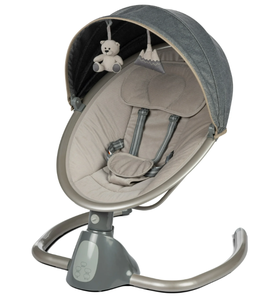 lot 679 image: Monbebe 5-Mode Baby Swing with Bluetooth