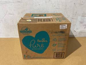 lot 277 image: Diapers Size 1, 198 Count - Pampers Pure Protection Disposable Baby Diapers
