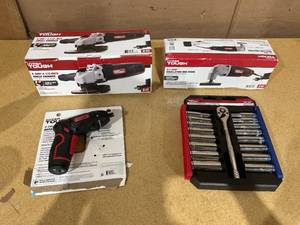 lot 213 image: LOT OF 4 Hyper Tough Tools