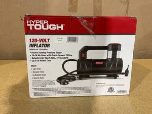 lot 214 image: Hyper Tough 120 Volt Tire & Multipurpose Inflator