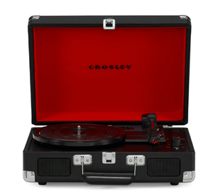lot 320 image: Crosley Cruiser Premier Vinyl Record Player with Speakers and Bluetooth - Audio Turntables