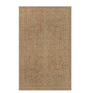 lot 497 image: Mainstays Rust Medallion Indoor 5 x 7 Area Rug