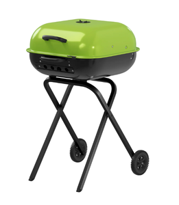 lot 689 image: Americana WalkABout Portable Charcoal Grill in Volt Green