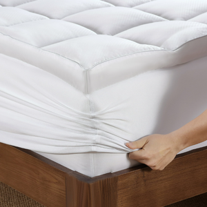 lot 707 image: Queen Size Allswell Ultra Plush Pillow Top Mattress Topper