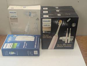 lot 13 image: 5 Piece Lot - Used Philips Sonic Care - ASIS