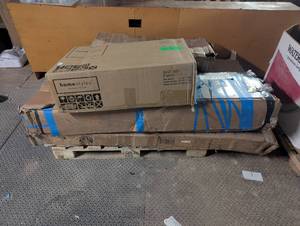 lot 24 image: Pallet of Entertainment Stands - Open Box -As IS