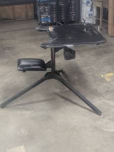 lot 7 image: Big Game Folding Tree Stand - Tripod - Shooting Rest