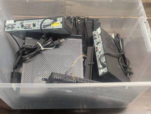 lot 11 image: Full Bin - Mixed Product - Electronics - Mixed Conditions