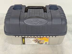 lot 62 image: Flambeau Outdoors, 7 Tray Hip Roof Tackle Box, 20 inches long, Plastic