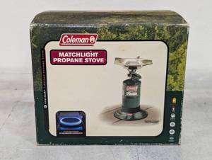 lot 65 image: Coleman Portable One Burner Propane 5431-700G Camping Stove