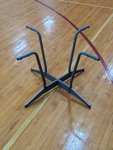lot 36 image: 40.5 base 25 High - Sturdy Metal 4 Leg Table Base