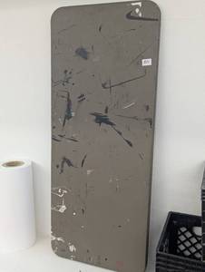 lot 80 image: 47 x 19.5 Folding Card Table