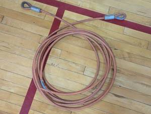 lot 91 image: 20 Foot Pulling Cable - Heavy Duty - 38 Braided Cable