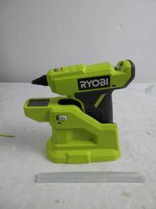 lot 37 image: Ryobi 18V Cordless Compact Glue Gun TOOL ONLY, TESTED, WORKS, USED
