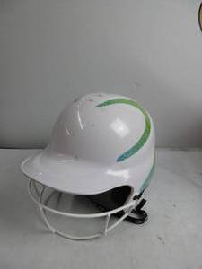 RIP-IT | Vision Classic 2.0 Softball Batting Helmet | Lime Ombre Pinstripe | Lightweight Women's Sport Equipment USED